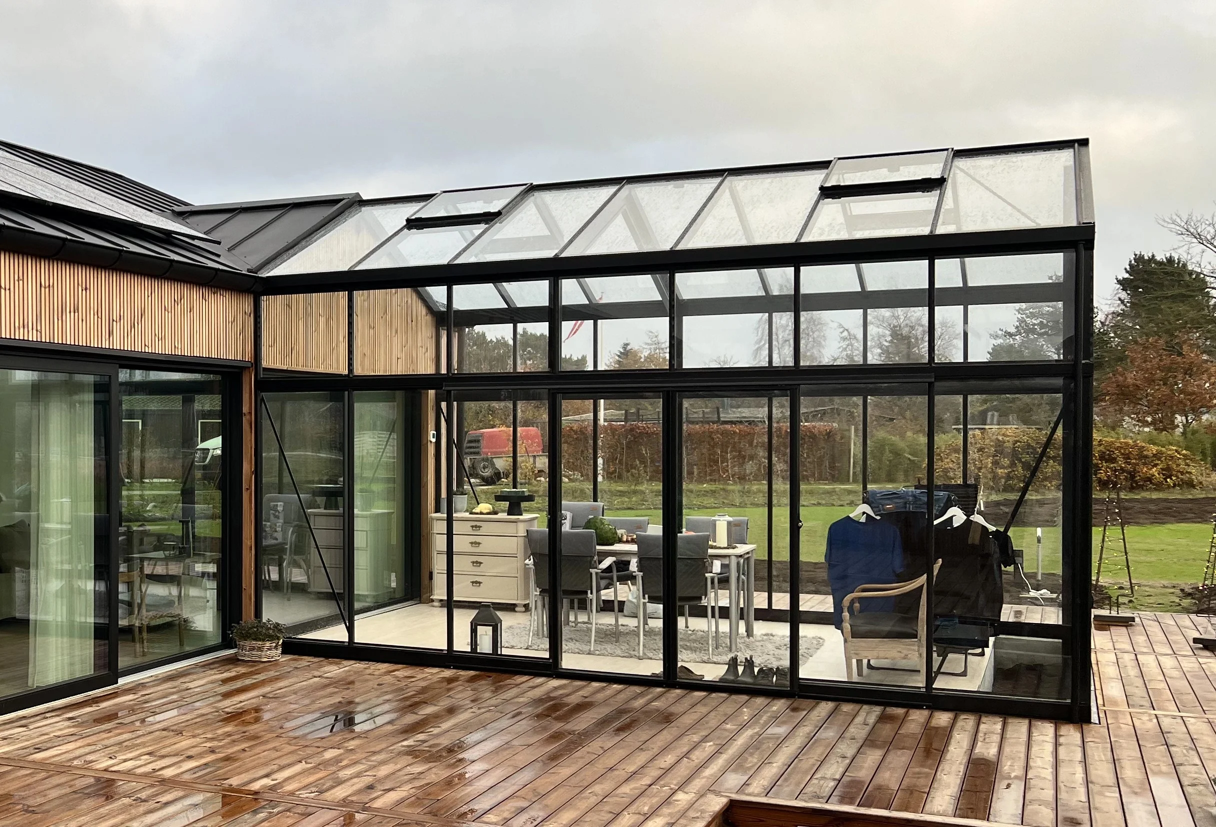 Hvordan designer man et godt orangeri? Arkitektens guide til glas og lys - billede 1 — Arkitekttegnestuen Yderskov